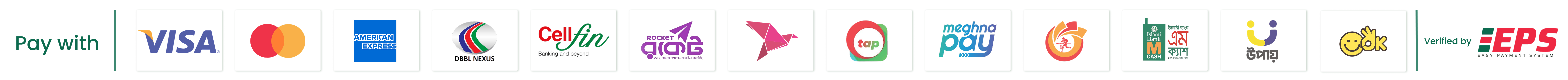 EPS Payment Gateway - Accepted payment methods